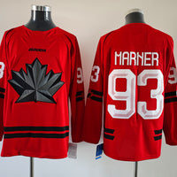 Men's Canada Hockey Mitch Marner #93 Red 2026 Winter Olympics Jersey
