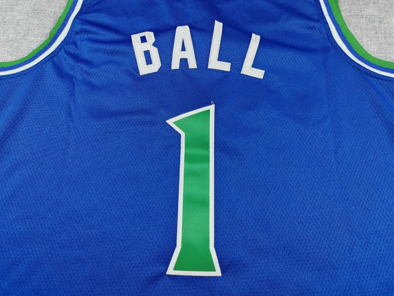 Men's Minnesota Timberwolves LaMelo Ball #1 Blue Swingman Jersey - Icon Edition