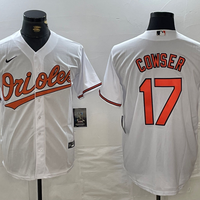 Men's Baltimore Orioles Colton Cowser #17 White Replica Player Jersey1