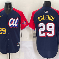 Men's American League Cal Raleigh #29 Navy 2025 All-Star Edition Game Jersey