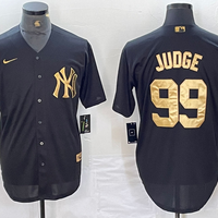 Men's New York Yankees Aaron Judge #99 Black Limited Player Jersey1