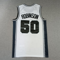 Men's San Antonio Spurs David Robinson White 1998-99 Classics Swingman Jersey1