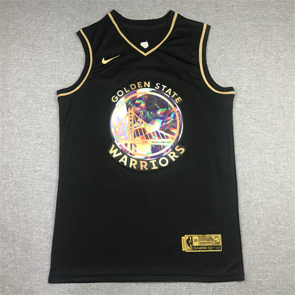 Men's Golden State Warriors Stephen Curry #30 NBA Black Swingman Jersey1