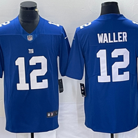 Men's New York Giants Darren Waller #12 Royal Alternate Game Jersey1