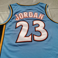 Men's Washington Wizards Michael Jordan Blue Swingman Player Jersey1