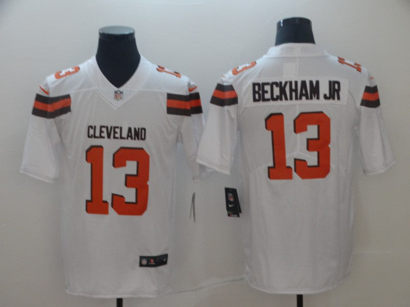 Men's Cleveland Browns Odell Beckham Jr. White Game Jersey1