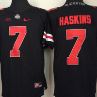 Men's Ohio State Buckeyes Dwayne Haskins #7 Black Player Jersey