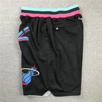 Miami Heat Black City Edition Basketball Shorts - 4