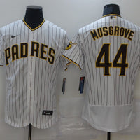 Men's San Diego Padres Joe Musgrove #44 White Stitched Jersey1