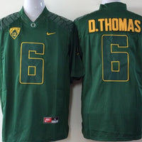 Men's Oregon Ducks De'Anthony Thomas #6 Green Player Game Jersey