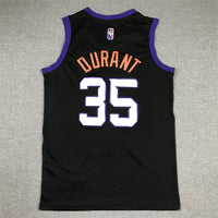 Men's Phoenix Suns Kevin Durant #35 Black Swingman Jersey1 - City Edition