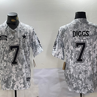 Men's Dallas Cowboys Trevon Diggs #7 Arctic Camo 2024 Salute to Service Limited Jersey1