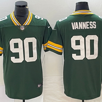 Men's Green Bay Packers Lukas Van Ness #90 Green 2023 NFL Draft First Round Pick Game Jersey1