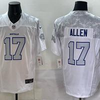Josh Allen #17 Buffalo Bills White 2025 Rivalries Collection Limited Jersey - JerseysFreak