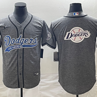 Men's Los Angeles Dodgers1 Gray Joint Edition Player Jersey
