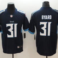 Men's Tennessee Titans Kevin Byard #31 Navy Game Jersey1