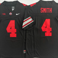 Men's Ohio State Buckeyes Jeremiah Smith #4 Black Player Jersey
