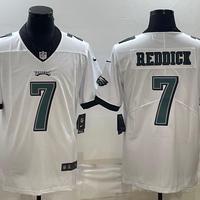 Men's Philadelphia Eagles Haason Reddick #7 White Game Jersey1