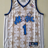 Men's Orlando Magic Tracy McGrady White 2000-01 Swingman Player Jersey1