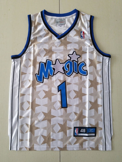 Men's Orlando Magic Tracy McGrady White 2000-01 Swingman Player Jersey1