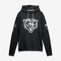 Men's Chicago Bears Black 2026 Salute to Service Sideline Dri-FIT Pullover Hoodie
