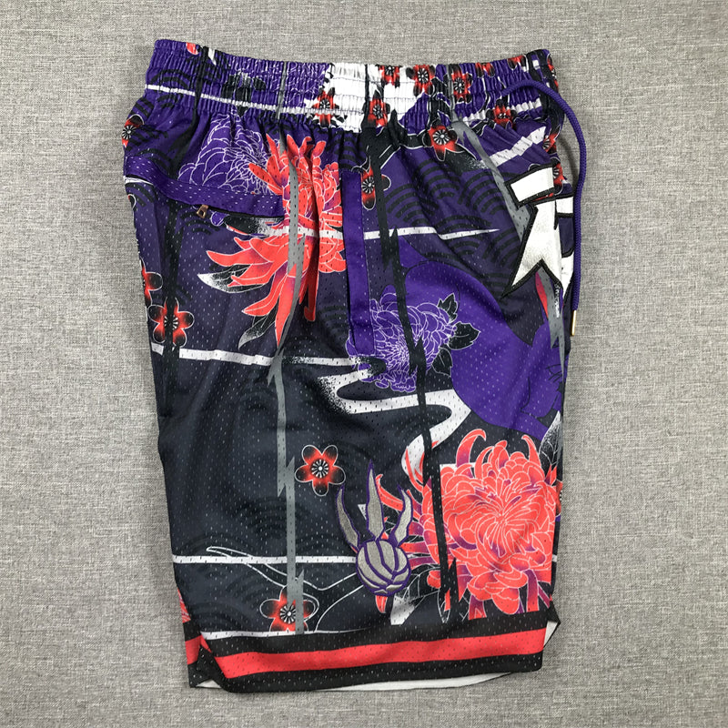 Men's Toronto Raptors Year of Rabbit Edition Pocket Shorts1