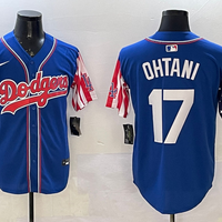 Men's Los Angeles Dodgers Shohei Ohtani Royal Player Jersey1