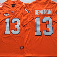 Men's Clemson Tigers Hunter Renfrow #13 Orange Game Jersey