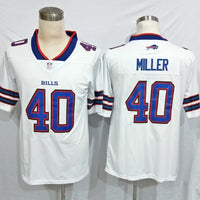 Men's Buffalo Bills Von Miller #40 White Game Jersey1