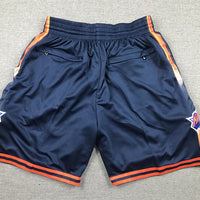 Men's New York Knicks Navy Statement Edition Pocket Shorts1