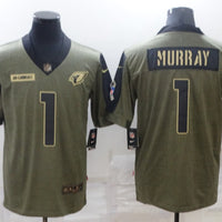 Men's Arizona Cardinals Kyler Murray #1 Brown Game Player Jersey1