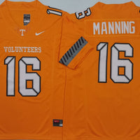 Men's Tennessee Volunteers Peyton Manning #16 Orange Jersey