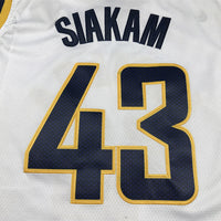 Men's Indiana Pacers Pascal Siakam #43 White Swingman Jersey1 - Association Edition