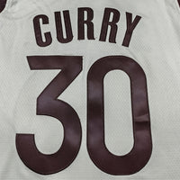 Men's Golden State Warriors Stephen Curry #30 Tan 2025/26 Swingman Jersey - City Edition