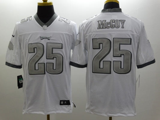 Men's Philadelphia Eagles LeSean McCoy #25 White Game Jersey1