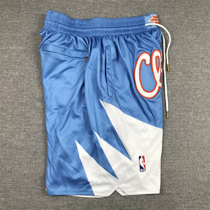 Men's LA Clippers Blue City Edition Basketball Shorts1
