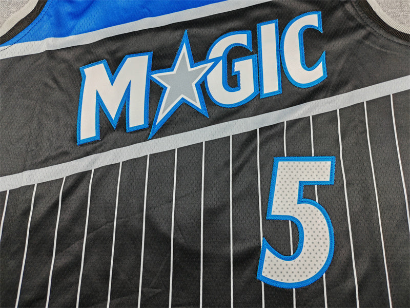Men's Orlando Magic Paolo Banchero #5 Black Swingman Jersey - Statement Edition