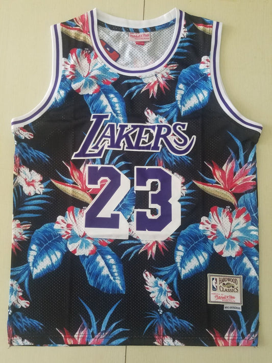 Men's LeBron James Los Angeles Lakers #23 NBA Classics Authentic Jersey1