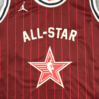 Men's Los Angeles Lakers LeBron James #23 Crimson 2024 NBA All-Star Game Swingman Jersey1