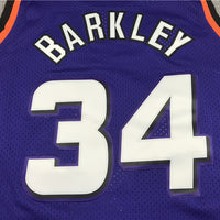 Men's Phoenix Suns Charles Barkley #34 Purple 1992-93 Swingman Jersey1