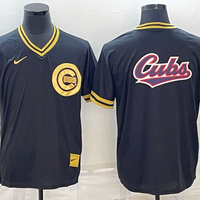 Men's Chicago Cubs1 Black Alternate Replica Team Jersey