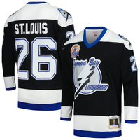 Men's Tampa Bay Lightning Martin St Louis #26 Black Player Jersey1