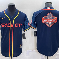 Men's Houston Astros Navy 2022 City Connect Replica Jersey1