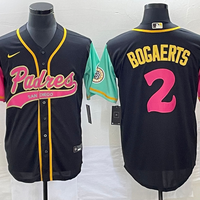 Men's San Diego Padres Xander Bogaerts #2 Black City Connect Replica Player Jersey1 Joint Edition