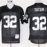 Men's Oakland Raiders Jack Tatum Mitchell & Ness Black Legacy Replica Jersey1