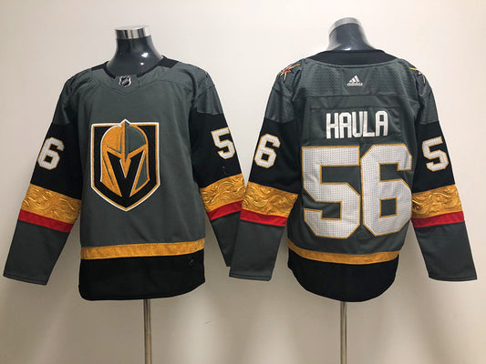 Men's Vegas Golden Knights Erik Haula #56 Gray Breakaway Player Jersey1