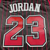 Men's Chicago Bulls Michael Jordan #23 Black Swingman Player Jersey - Statement Edition