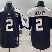 Men's Las Vegas Raiders Ashton Jeanty #2 Black Game Jersey