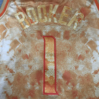 Men's Phoenix Suns Devin Booker #1 Orange Select Series Swingman Jersey1