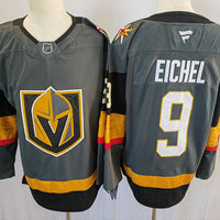Men's Vegas Golden Knights Jack Eichel #9 Fanatics Gray Player Jersey